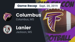 Recap: Columbus  vs. Lanier  2019