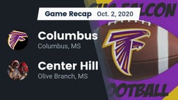 Recap: Columbus  vs. Center Hill  2020