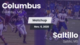 Matchup: Columbus vs. Saltillo  2020
