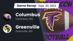Recap: Columbus  vs. Greenville  2022