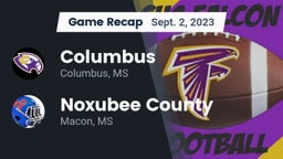 Recap: Columbus  vs. Noxubee County  2023