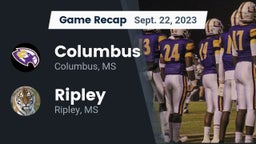 Recap: Columbus  vs. Ripley  2023