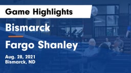 Bismarck  vs Fargo Shanley  Game Highlights - Aug. 28, 2021