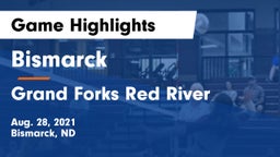 Bismarck  vs Grand Forks Red River  Game Highlights - Aug. 28, 2021
