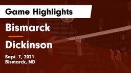Bismarck  vs Dickinson  Game Highlights - Sept. 7, 2021