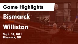 Bismarck  vs Williston  Game Highlights - Sept. 18, 2021