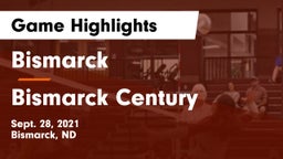 Bismarck  vs Bismarck Century  Game Highlights - Sept. 28, 2021