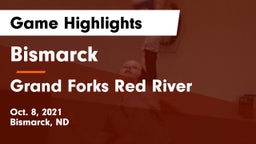 Bismarck  vs Grand Forks Red River  Game Highlights - Oct. 8, 2021