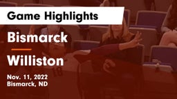 Bismarck  vs Williston  Game Highlights - Nov. 11, 2022