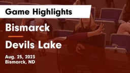 Bismarck  vs Devils Lake  Game Highlights - Aug. 25, 2023