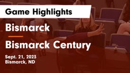 Bismarck  vs Bismarck Century  Game Highlights - Sept. 21, 2023