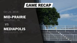 Recap: Mid-Prairie  vs. Mediapolis  2016