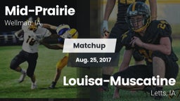 Matchup: Mid-Prairie High vs. Louisa-Muscatine  2017