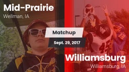 Matchup: Mid-Prairie High vs. Williamsburg  2017