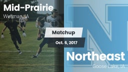 Matchup: Mid-Prairie High vs. Northeast  2017