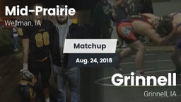 Matchup: Mid-Prairie High vs. Grinnell  2018