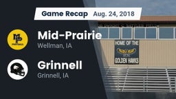 Recap: Mid-Prairie  vs. Grinnell  2018