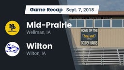 Recap: Mid-Prairie  vs. Wilton  2018