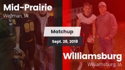 Matchup: Mid-Prairie High vs. Williamsburg  2018