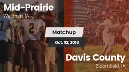 Matchup: Mid-Prairie High vs. Davis County  2018