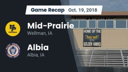 Recap: Mid-Prairie  vs. Albia  2018