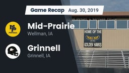 Recap: Mid-Prairie  vs. Grinnell  2019