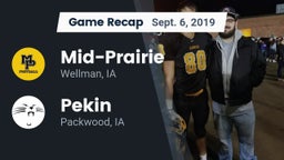 Recap: Mid-Prairie  vs. Pekin  2019