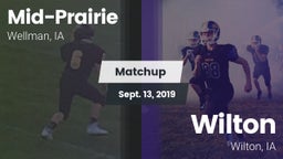 Matchup: Mid-Prairie High vs. Wilton  2019