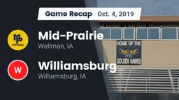 Recap: Mid-Prairie  vs. Williamsburg  2019