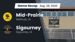 Recap: Mid-Prairie  vs. Sigourney  2020