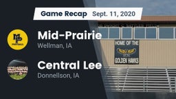 Recap: Mid-Prairie  vs. Central Lee  2020