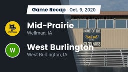 Recap: Mid-Prairie  vs. West Burlington  2020