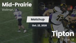 Matchup: Mid-Prairie High vs. Tipton  2020