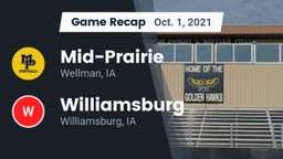 Recap: Mid-Prairie  vs. Williamsburg  2021