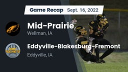 Recap: Mid-Prairie  vs. Eddyville-Blakesburg-Fremont 2022