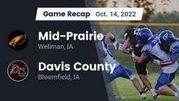 Recap: Mid-Prairie  vs. Davis County  2022