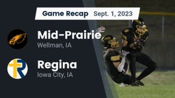 Recap: Mid-Prairie  vs. Regina  2023