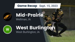 Recap: Mid-Prairie  vs. West Burlington  2023