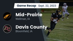 Recap: Mid-Prairie  vs. Davis County  2023