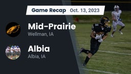 Recap: Mid-Prairie  vs. Albia  2023