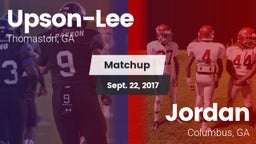 Matchup: Upson-Lee vs. Jordan  2017