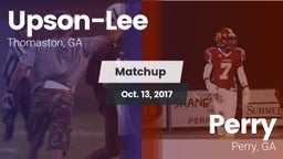 Matchup: Upson-Lee vs. Perry  2017