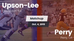 Matchup: Upson-Lee vs. Perry  2019