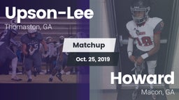 Matchup: Upson-Lee vs. Howard  2019