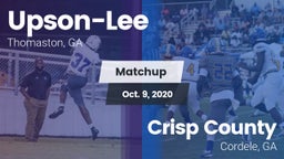 Matchup: Upson-Lee vs. Crisp County  2020