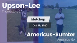 Matchup: Upson-Lee vs. Americus-Sumter  2020