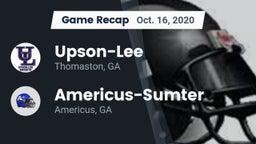 Recap: Upson-Lee  vs. Americus-Sumter  2020