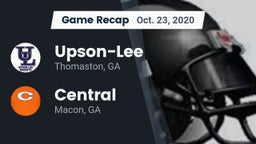 Recap: Upson-Lee  vs. Central  2020