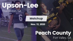 Matchup: Upson-Lee vs. Peach County  2020