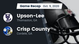 Recap: Upson-Lee  vs. Crisp County  2020